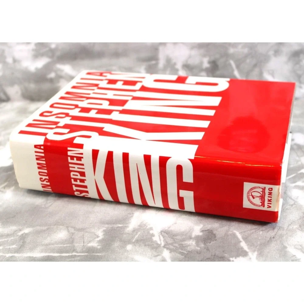 Insomnia by Stephen King USA First Edition (Large Hardcover, 1994) Book